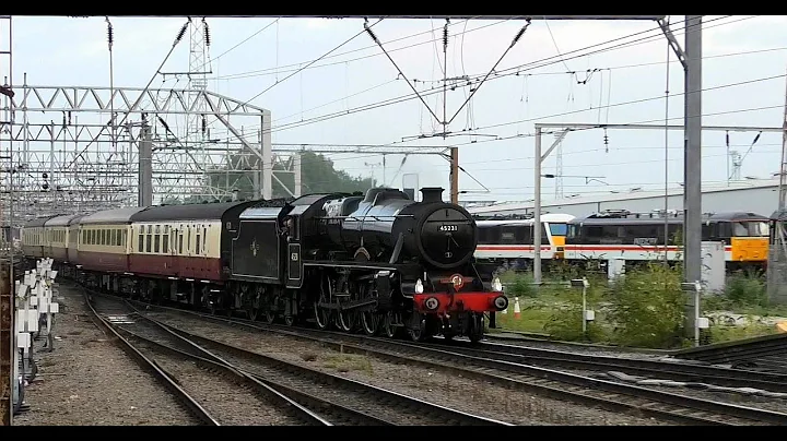 'STEAM and SULZER' power!! The William Shakespeare. Crewe,1st September 2021