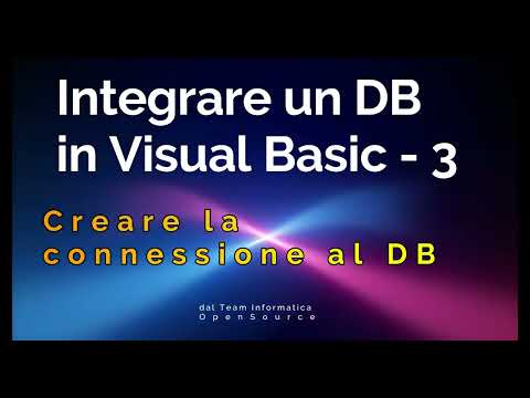 Integrare un Database in Visual Basic - 3