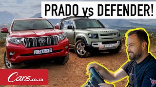 2020 Toyota Prado vs New Land Rover Defender 110 - Luxury Off-road Titans go head to head