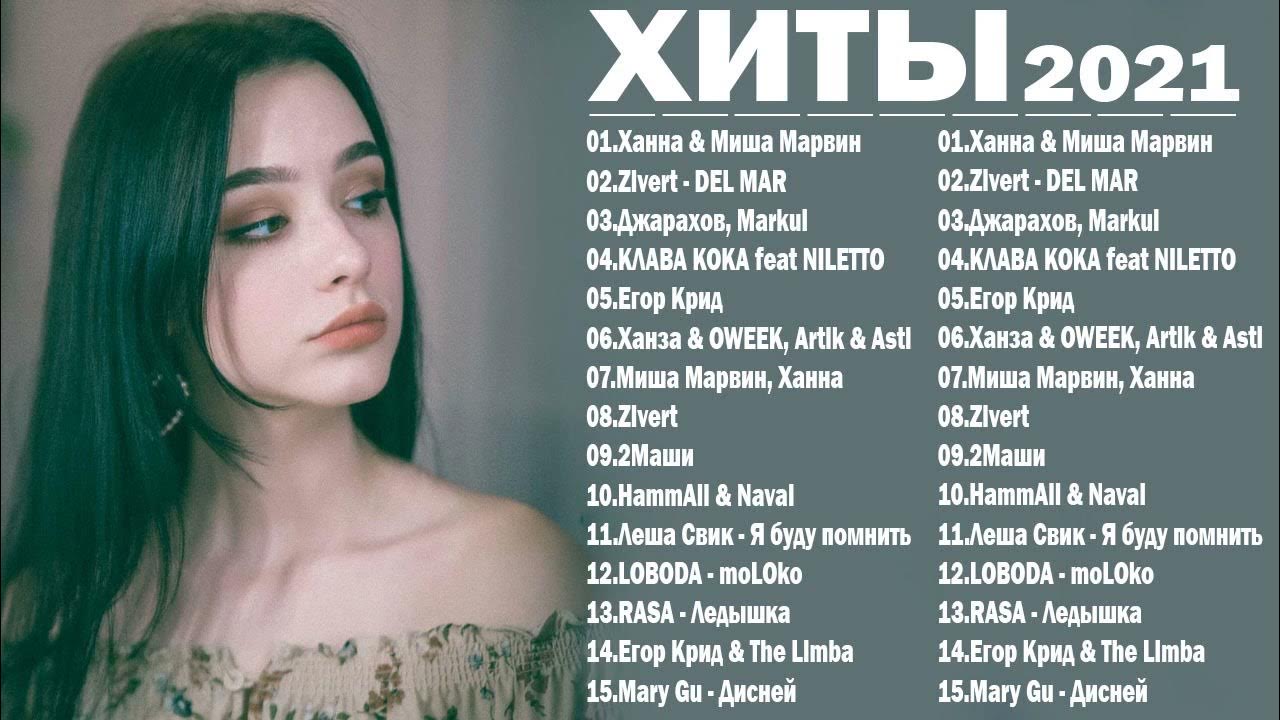 Новинки русской популярной музыки 2021 слушать