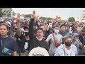 タイで反政府デモ　警察との間で緊迫状態続く(2020年10月15日)
