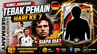 KUNCI JAWABAN TEBAK PEMAIN HARI KE 7 / DAY 7 EVENT CERITA BANGSA JERMAN EA FC MOBILE