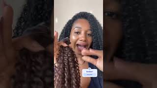 Fibra orgânica x Biofibra #cabelo #entrelace #transiçãocapilar #trancasboxbraids #cabeloslindo #hair