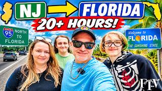 We Drove From NJ to Florida WITHOUT Stopping Overnight! 😳 | 2026 Road Trip