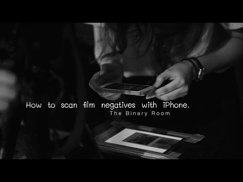 Como digitalizar negativos de filmes com iPhone.