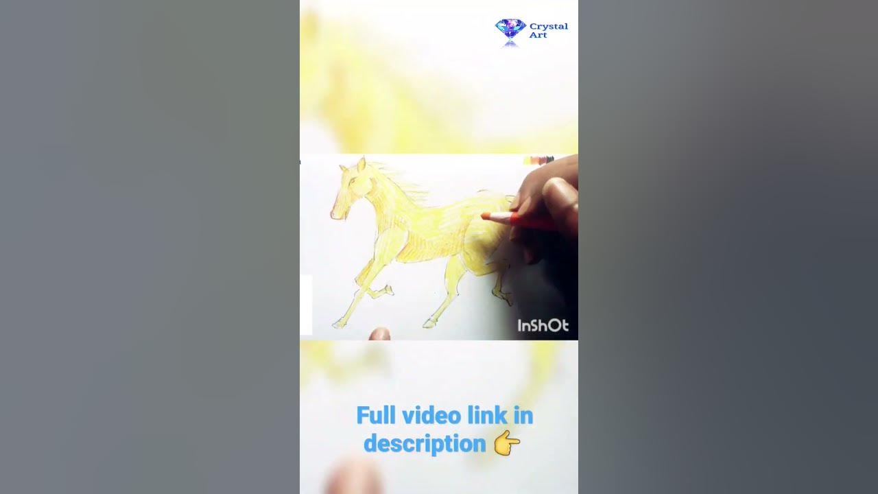 How to draw a horse youtube