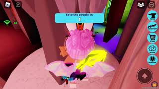 Playing murder party! (roblox) 🎃🌈🤍😩💅