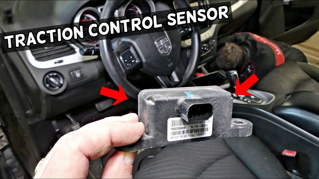 DODGE JOURNEY TRACTION CONTROL MODULE YAW RATE SENSOR LOCATION REPLACEMENT.  FIAT FREEMONT - YouTube