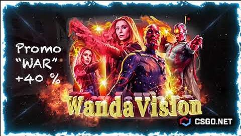 CSGO.NET (mycsgo) // Promo code "WAR" +40% to your deposit // Open Wanda Vision Case