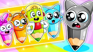 Sprunki Turned Gray Funny Cartoon For Kids By Matt, Not Again