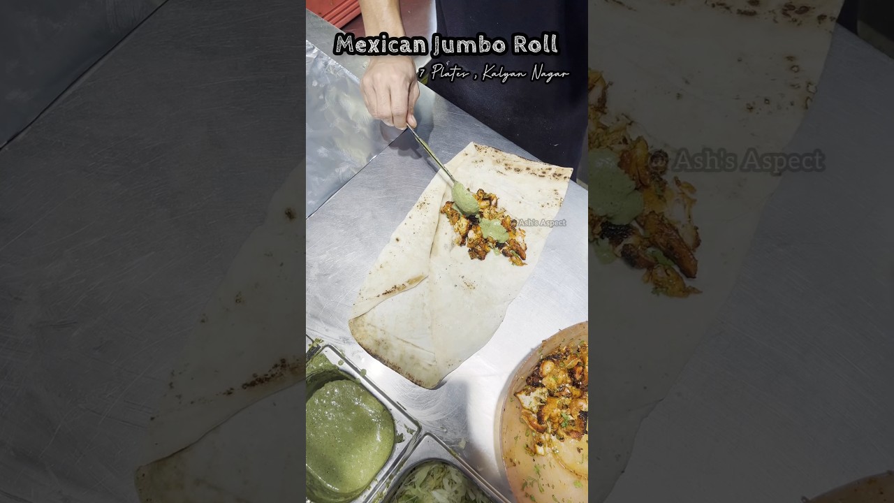 🌯 Mexican Chicken Jumbo Roll 