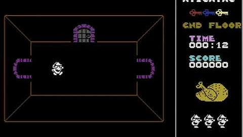 Commodore 16 Atic Atac - Demo 2