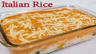 Italian Rice With Tomato Sauce Tasty Recipe How to Make Italian Rice ईटालियन राइस विथ सॉस