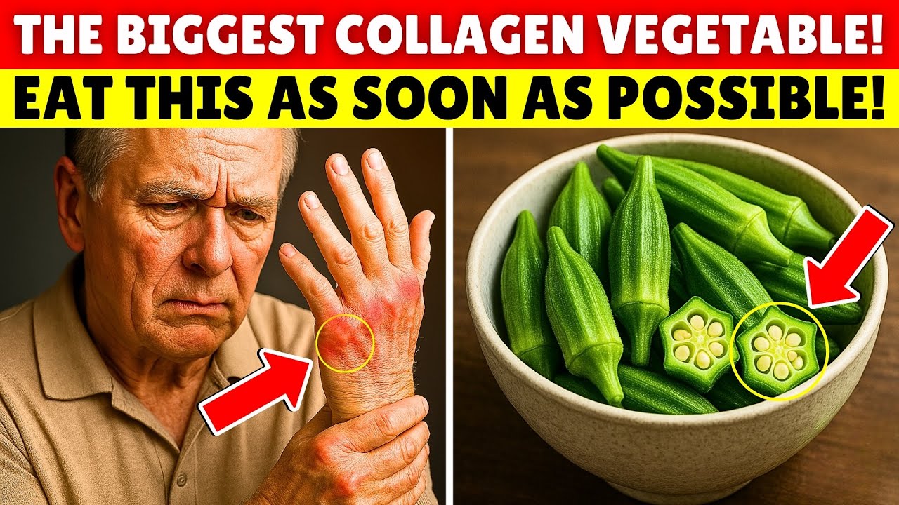 Tingly Vegetable GOODBYE Tingling Hands & Weak Legs! 8 Collagen-Rich Vegetables You MUST ...