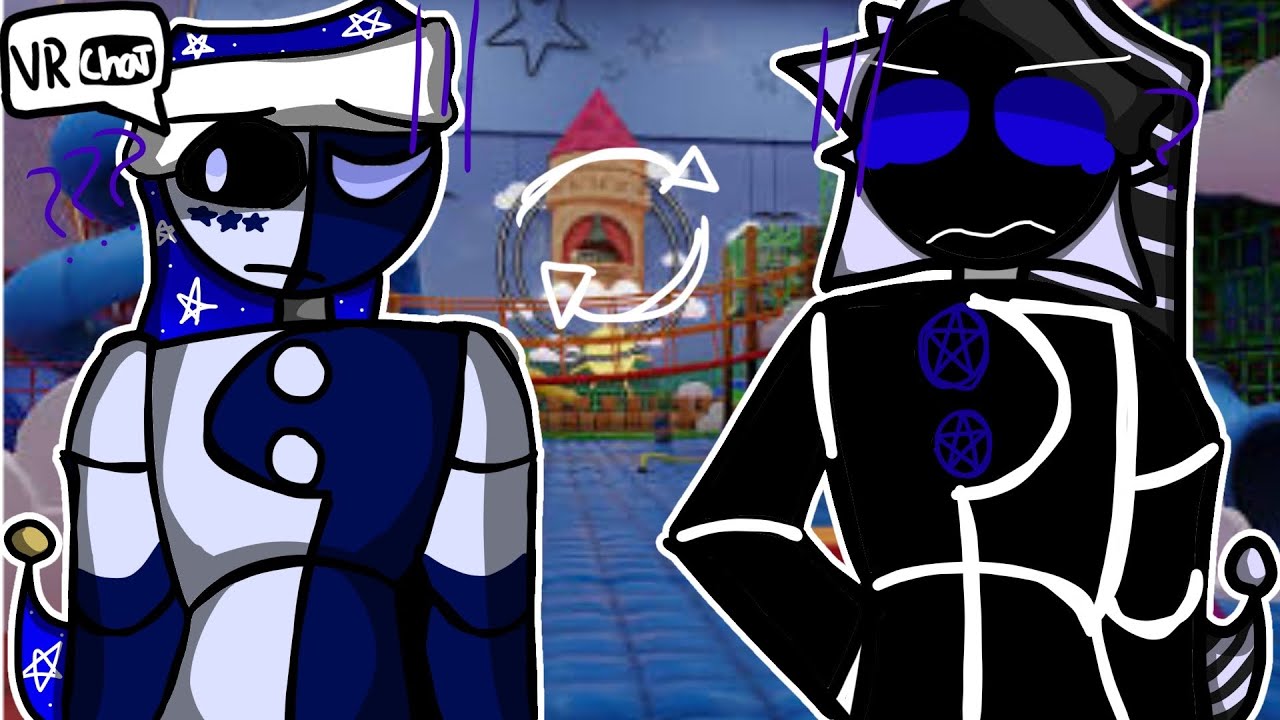 Astro and Moon SWAP BODIES?! In VRChat