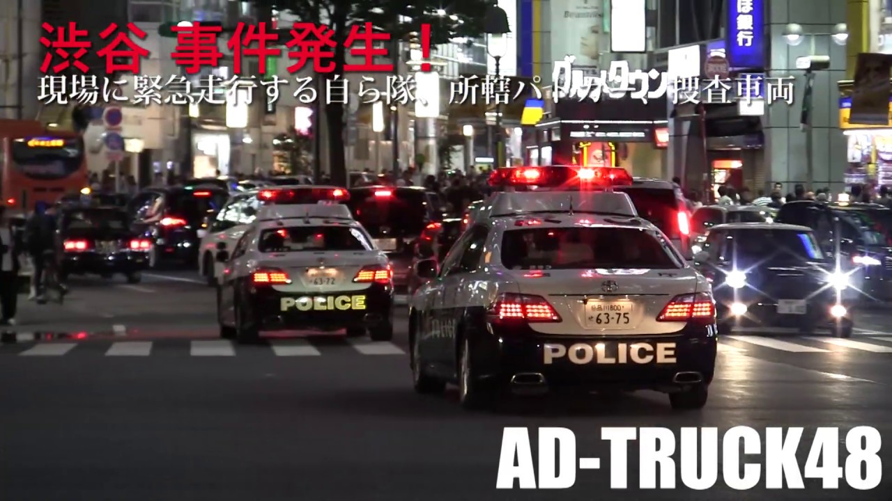 渋谷で事件発生 現場に向かう 自ら隊 所轄 捜査車両 自ら隊 所轄パトカー連結緊急走行 Youtube 渋谷で事件発生 現場に向かう 自ら隊 所轄 捜査車両 自ら隊 所轄パトカー連結緊急走行 Youtube