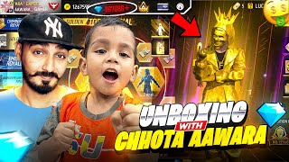 Golden Criminal In 1 Spin Challenge Gone Wrong With Chota Aawara  Garena Free Fire