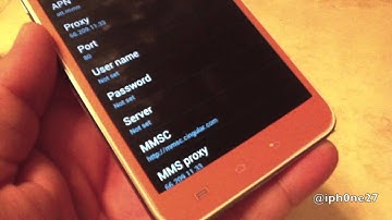 APN Settings for h2o Wireless Samsung Galaxy Note and Star N8000