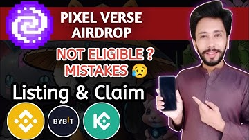 Pixelverse Airdrop - Claim PIXELVERSE Coins | PIXFI Listing Updates Withdraw on Exchange Urdu/Hindi