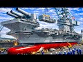HOW an AIRCRAFT CARRIER is MADE ⚓ | INSIDE a NAVAL MEGAFACTORY 🏭