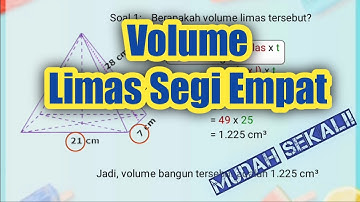 Volume Limas Segi Empat