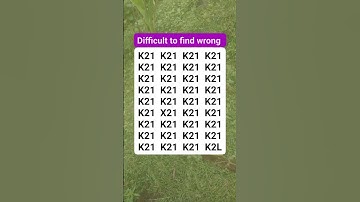 Difficult to find wrong #brainteaser #find #search #shortvideo