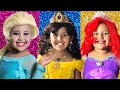 Disney Princess Dresses Halloween Costumes | Kids Costume Runway Show