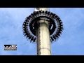 Scream heide park soltau  off ride  gyro drop  free fall tower