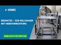 BEEWATEC – ESD-Rollwagen mit Hebevorrichtung | ESD-Trolley with Lifting Device