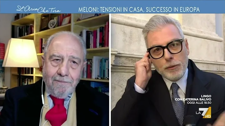 Scontro tra Antonio Caprarica e Federico Mollicone: "Meloni come Thatcher? Mi viene da ...