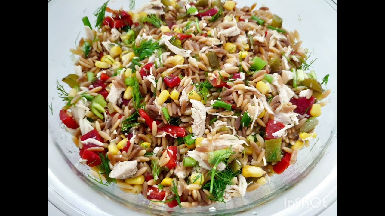 Tavuklu arpa şehriye salatası nasıl yapılır? pratik tarifler Recipes ???? yummy food Tavuklu arpa şehriye salatası nasıl yapılır? pratik tarifler Recipes ???? yummy food