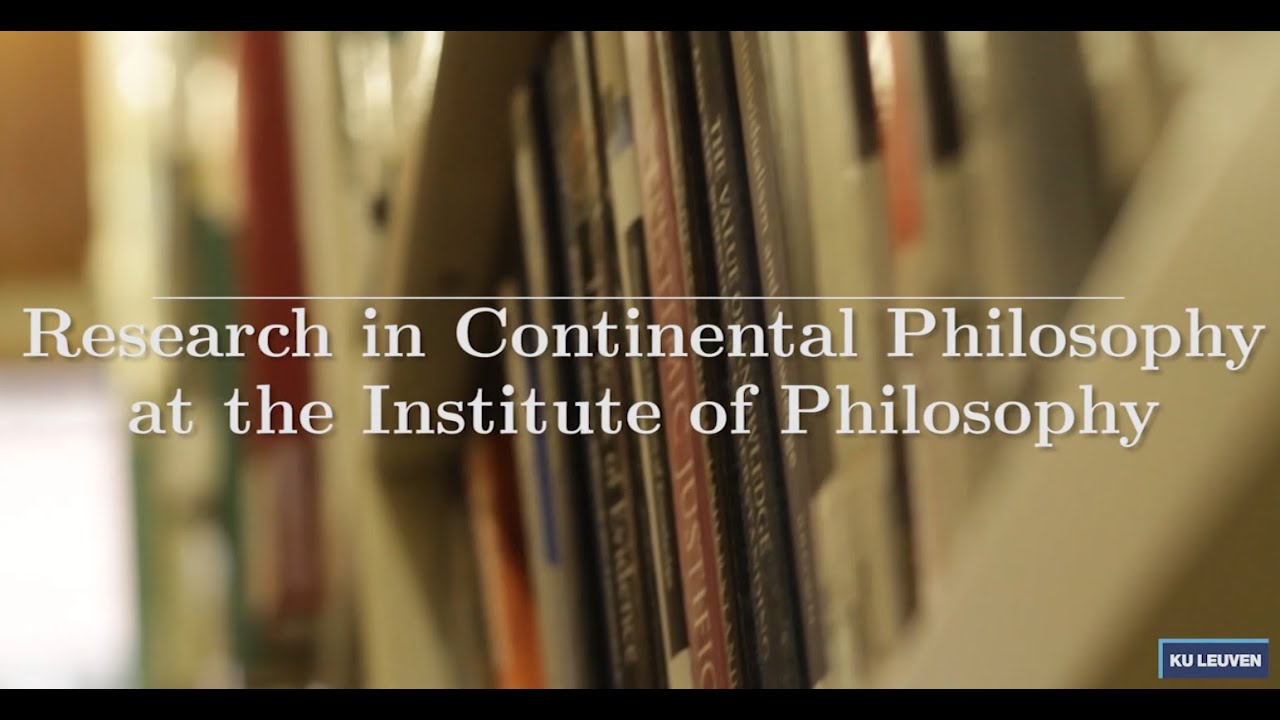 Introduction to Continental Philosophy, part 5: Research in continental ...