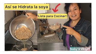 ✅El Secreto para HIDRATAR LA SOYA Texturizada.Con SABOR A CARNE.#soja #recipes  #cooking #comer