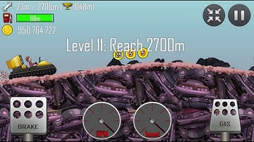 CAR RACING GAMES★Hill Climb RACING HOVERCRAFT ON JUNKYARD ROAD★GAMEPLAY