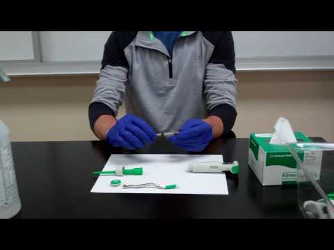 Pipette Dissassembling and Cleaning