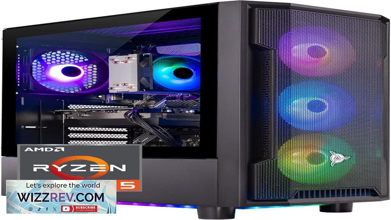 Skytech Gaming Shadow Desktop PC Ryzen 5 5600 3.5 Ghz (4.4GHz) AMD