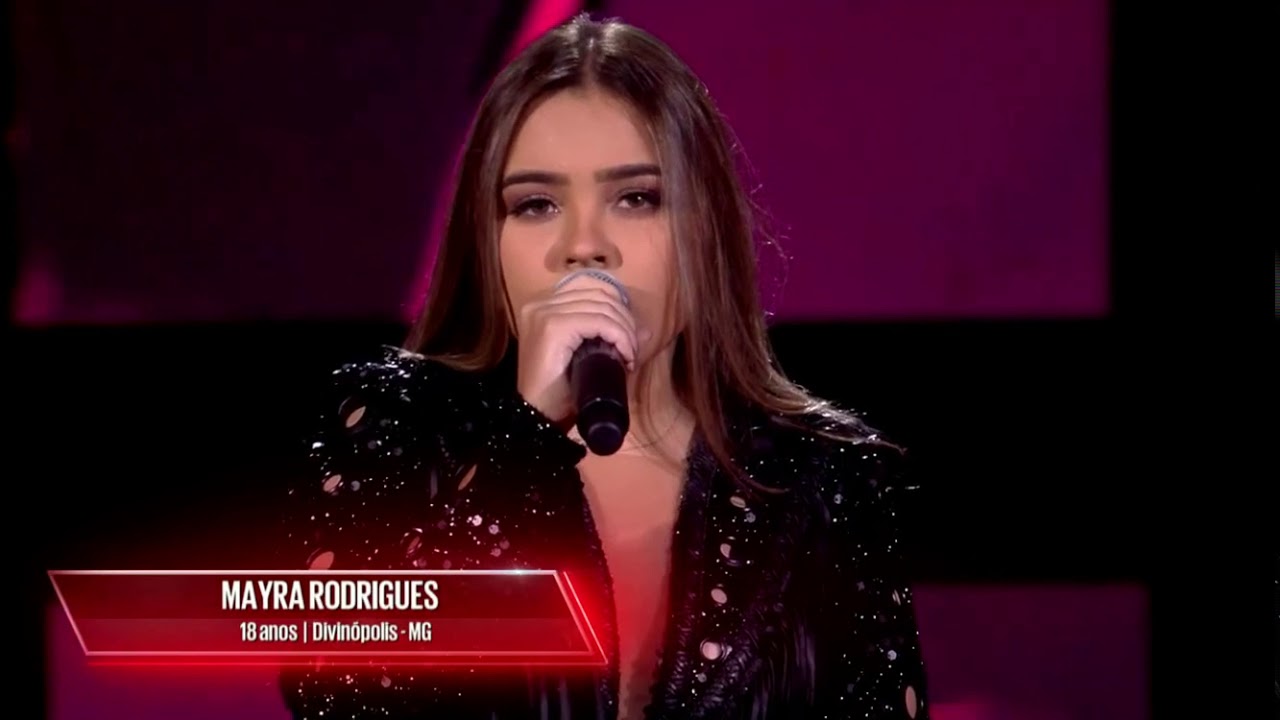 Mayra Rodrigues canta “Viva Voz” nas audições a cegas no the voice Brasil 2020.