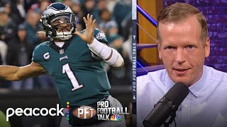 Jalen Hurts establishes himself as elite QB in NFC Championship win | Pro Football Talk | NFL on NBC