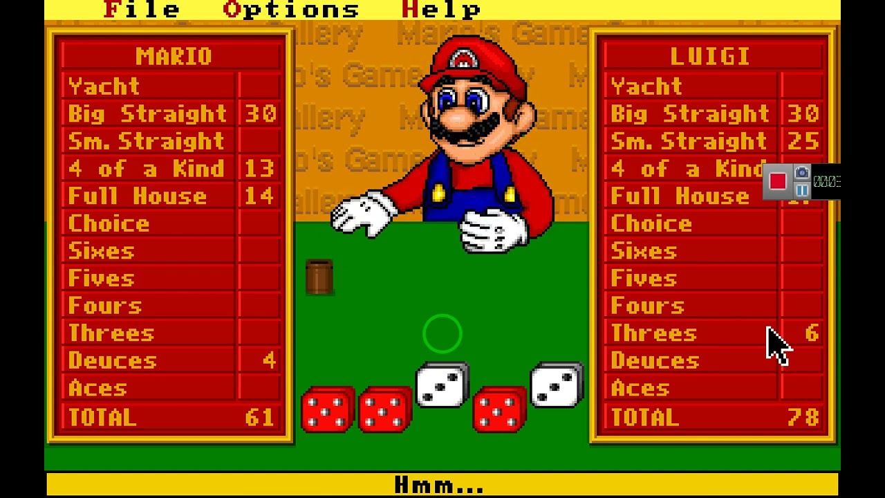 Mario's Game Gallery Yacht