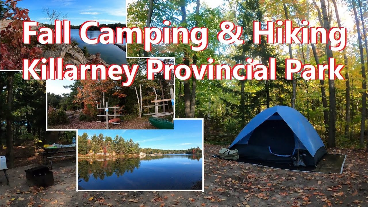 Fall Camping & Hiking at Killarney Provincial Park | George Lake Campground