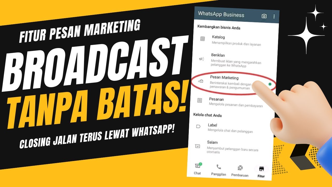 Fitur Pesan Marketing WhatsApp 2025