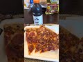 Here's Myself Eating Three Pizzas From Domino's Pizza For Lunch Yesterday, Guys!