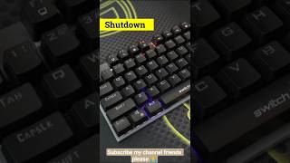 Shutdown #computer #shortcutkeys #computereducation #keyboardshortcuts #viral #keyboard