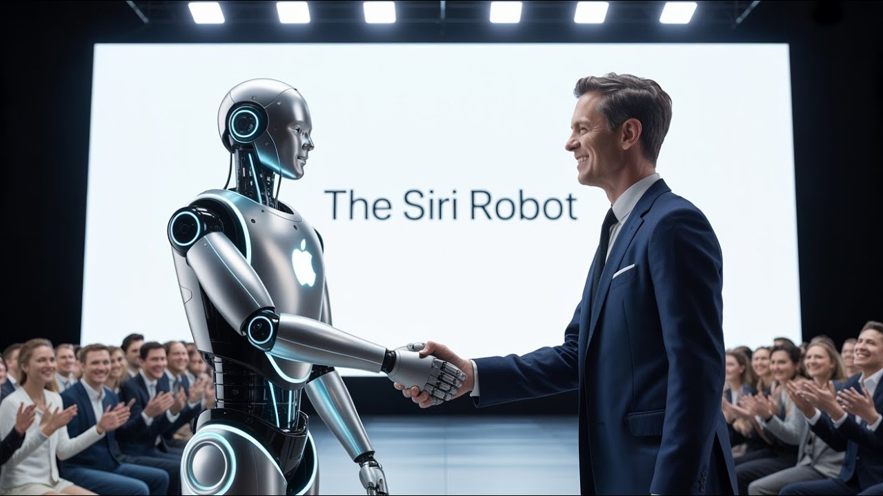 Apple Just Unveiled The SIRI AI Robot – A Real-Life iPhone Assistant!