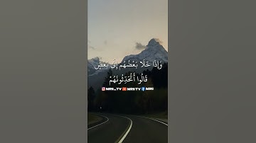 ماهر المعيقلي - سورة البقرة ( برواية حفص عن عاصم ) الأية 76 - 77
