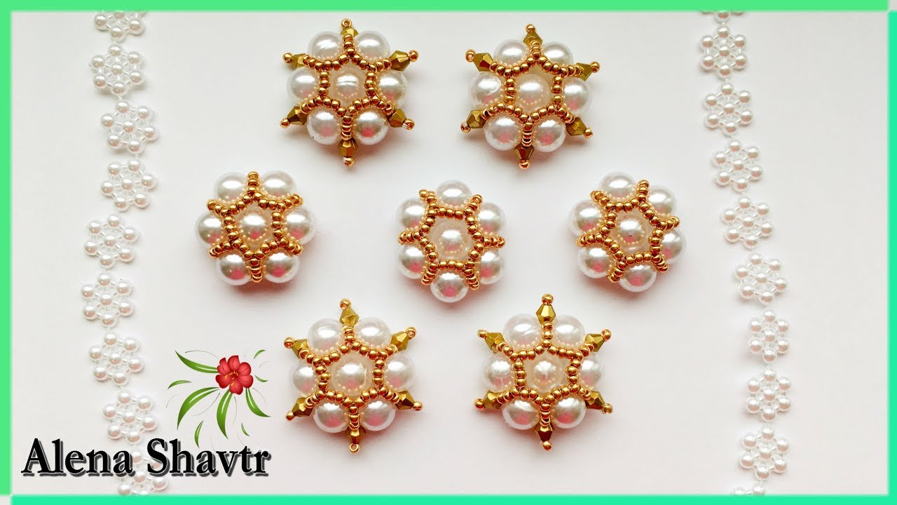 Серединки для канзаши за 10 мин/Без Клея/ Минимум материала