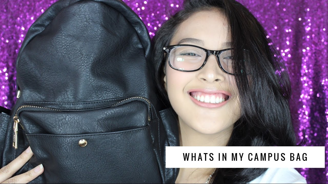 Whats On My Campus Bag | Delmira Anggita