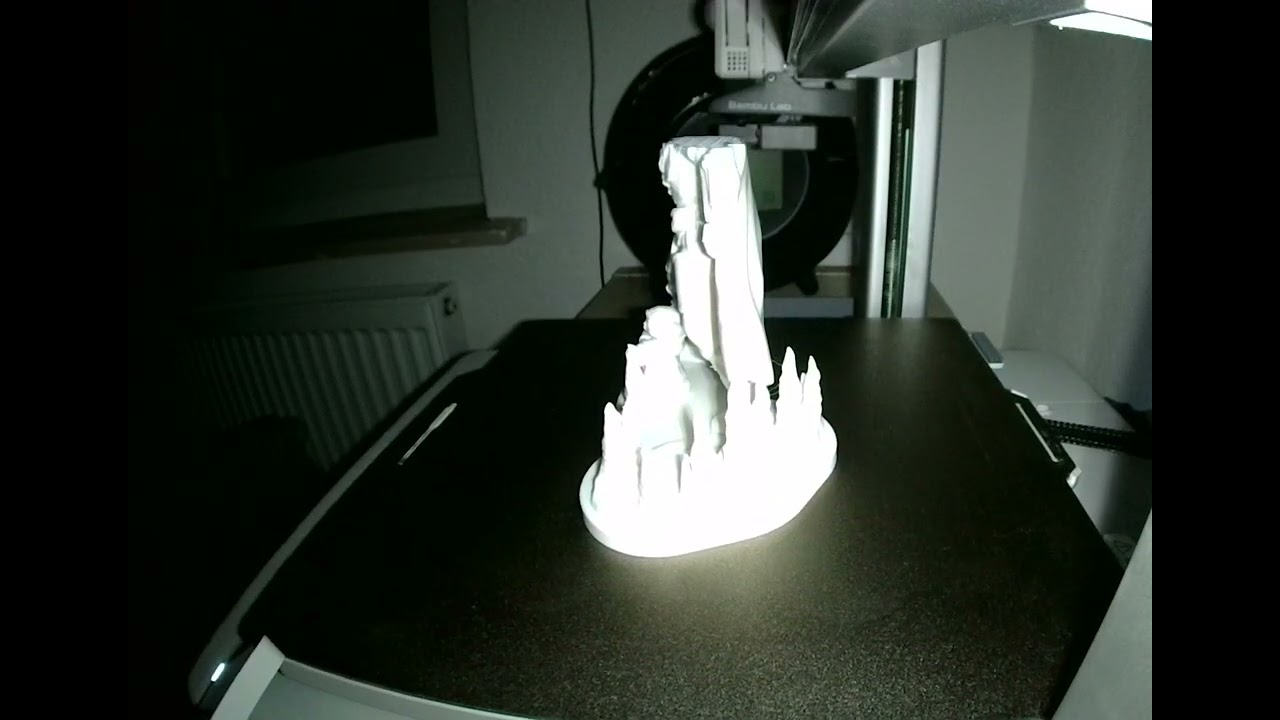 Mandalorianer + Grogu Timelapse 3D Druck
