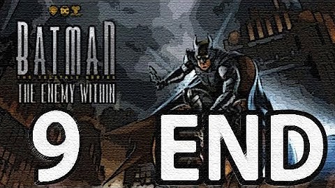 BATMAN: The Enemy Within - Episode 1: The Enigma Walkthrough 60FPS HD - ENDING - Part 9