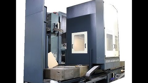 Johnford BMC130 Horizontal Boring Mill For Sale with only 330 Hours.
